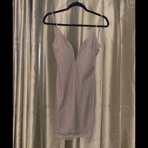 Windsor Dresses & Skirts - NWOT! Taupe Sparkly-Sexy Form Fitting-Mini Dress